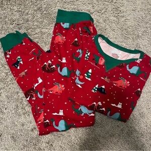 🌸 3 for $10 🌸 Wondershop Red and Green Dinosaur Pajama Set
